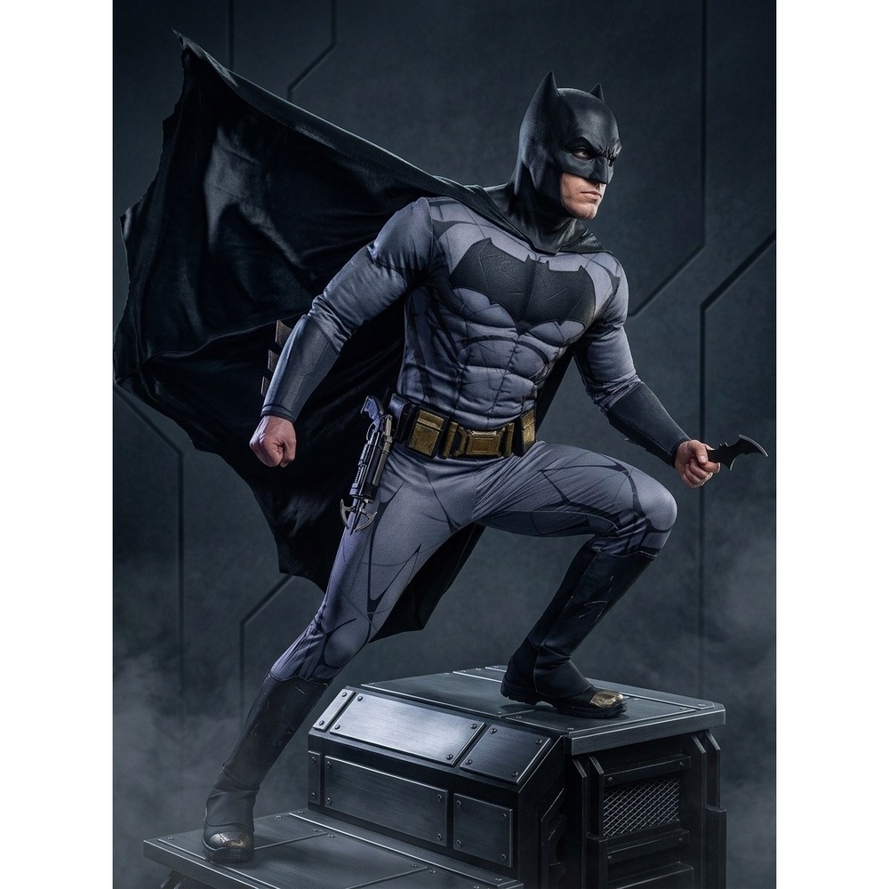 Batman v Superman Men Costume Muscle Chest Adult Costume Rubies Standard Size M